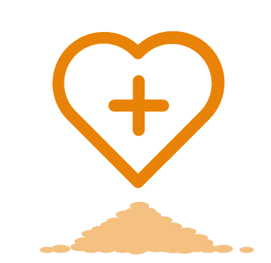 Reduces excretion icon