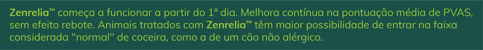 Zenrelia começa a funcionar a partir do primeiro dia