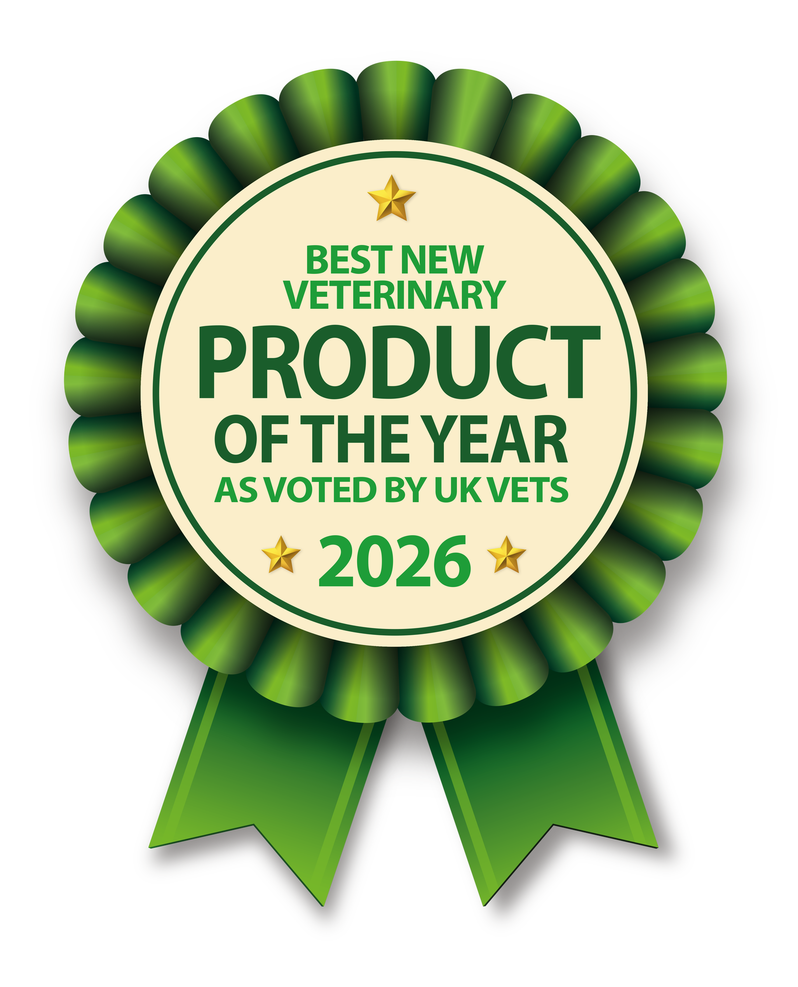 Zenrelia - Product of the year award rosette
