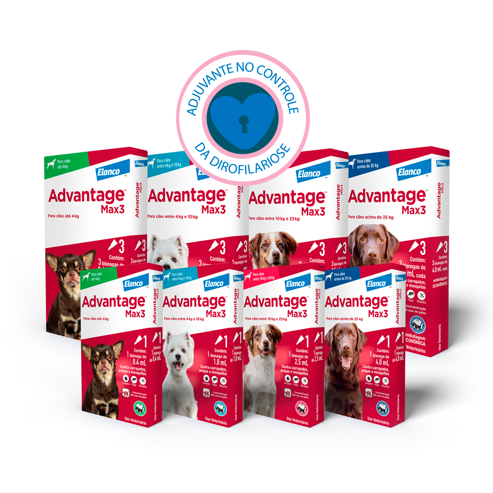 Advantage Max3 Embalagens