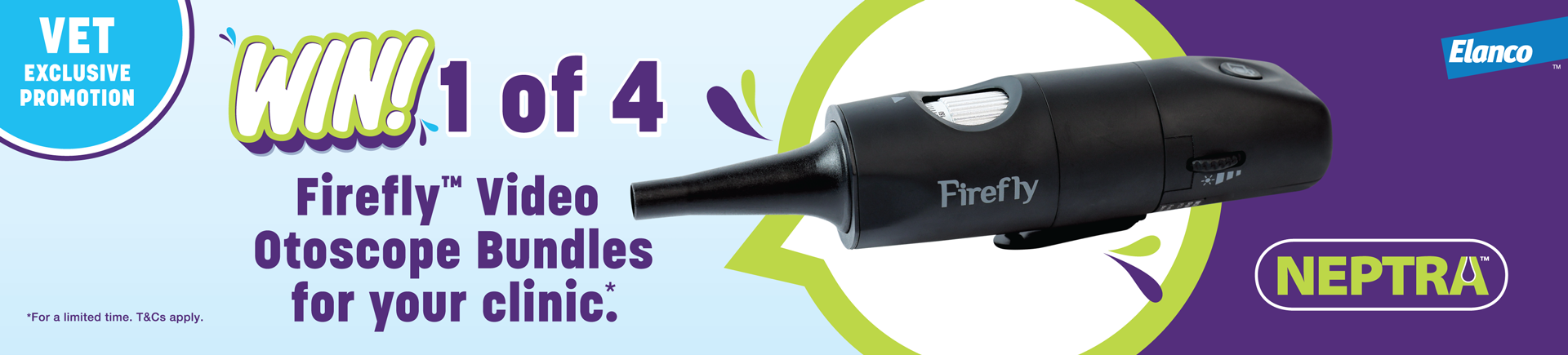 2026 Neptra™ Win a Firefly™ Video Otoscope Promotion