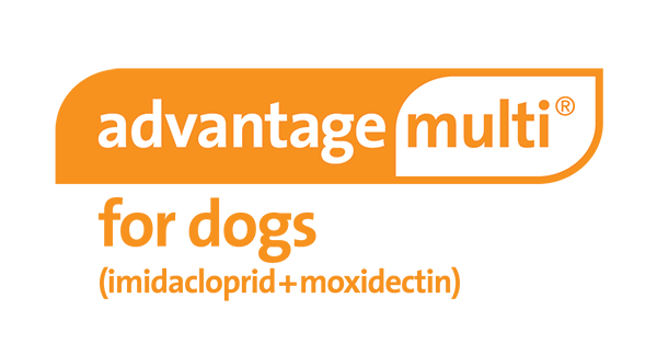 Advantage Multi for Dogs (imidacloprid + moxidectin) logo in orange