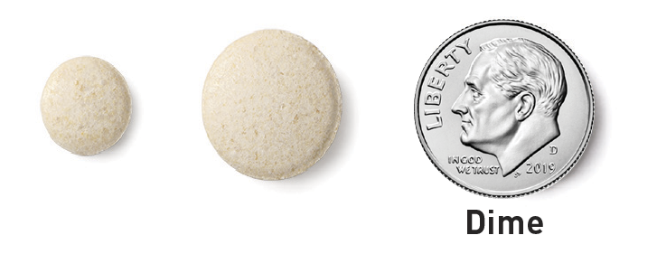 Credelio Cat Tablet Size Comparison