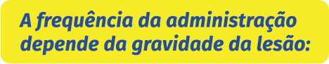frequência de administração
