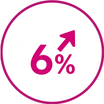 6% icon