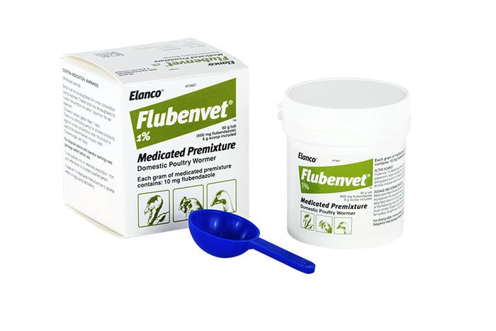 Flubenvet Wormer for Chickens