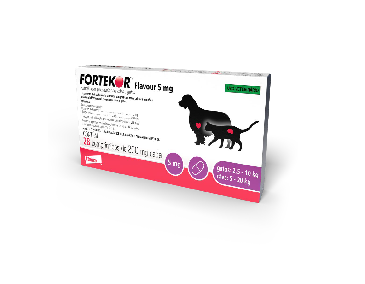 Embalagem Fortekor Flavour
