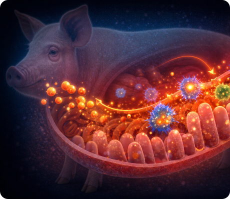 Pig gut image