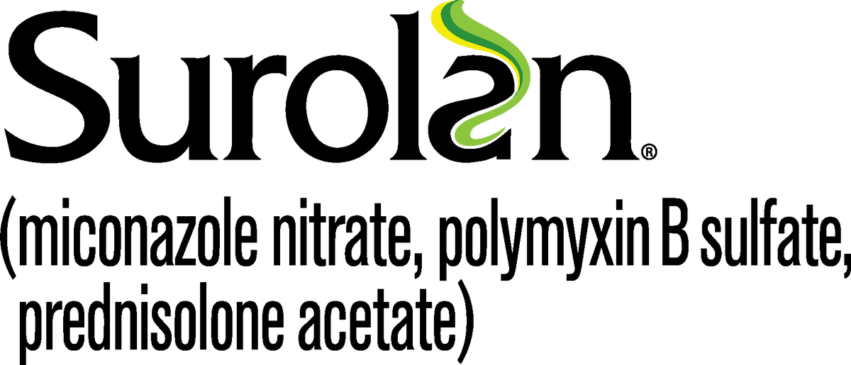 Surolan® otic suspension | Treat canine otitis externa