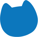 ícone de gato azul Elanco