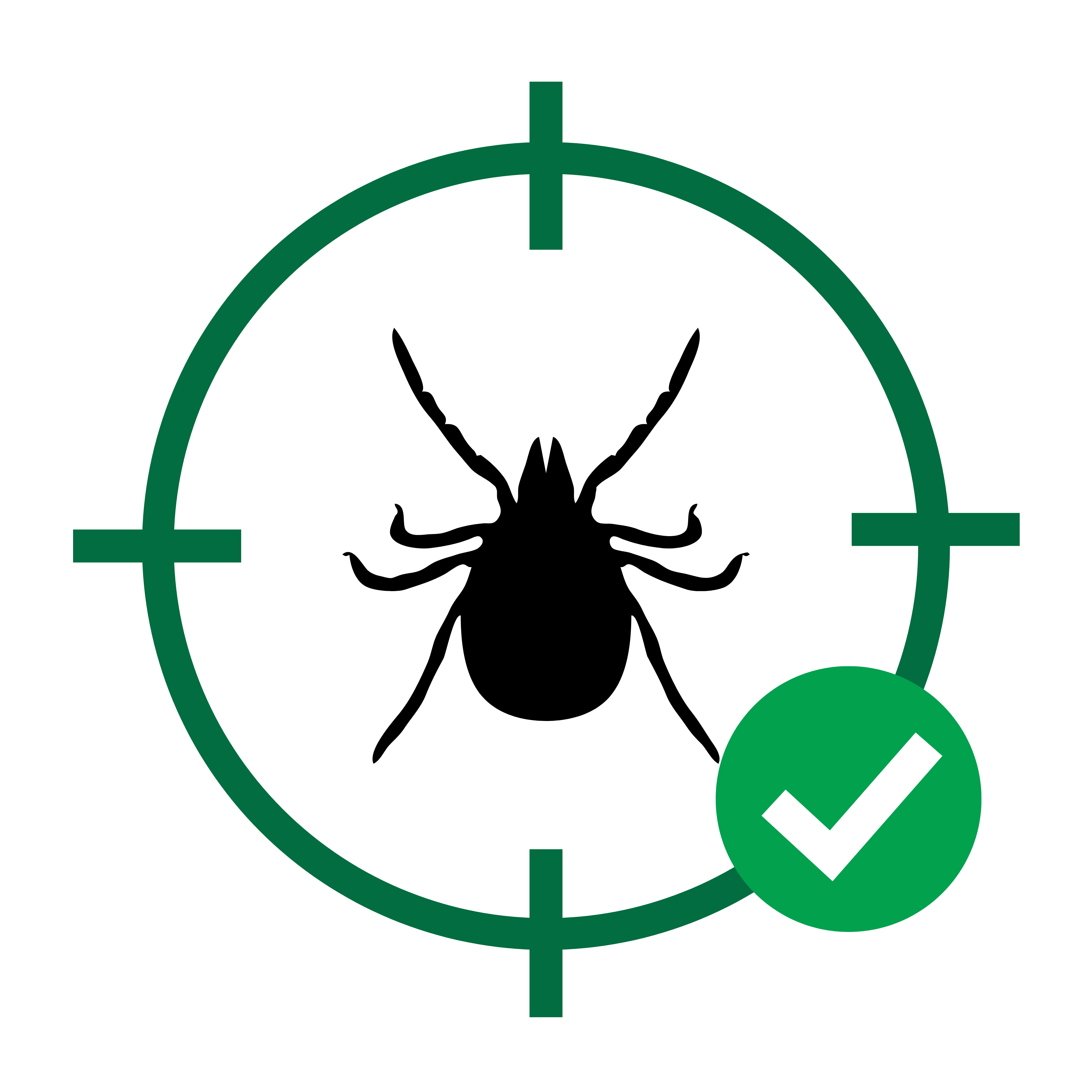 Lyme tick icon