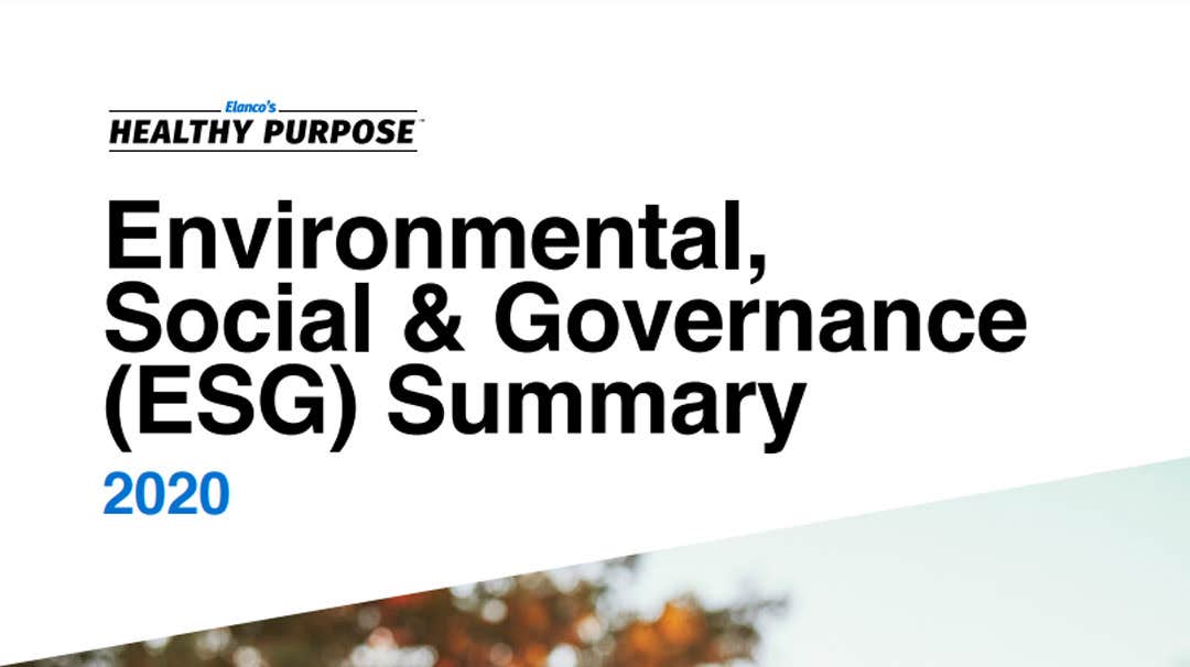 2020 Elanco ESG Report