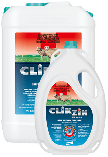 CLiKZiN™ Wool Spray for sheep | Elanco