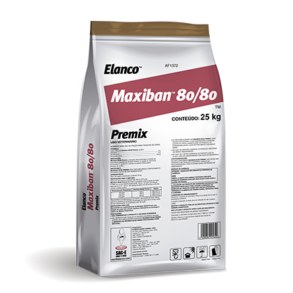 Embalagem Maxiban 80/80 Elanco Sacaria