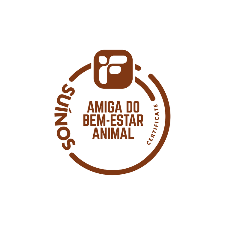 Possui selo de bem-estar animal conferido pela FairFood.