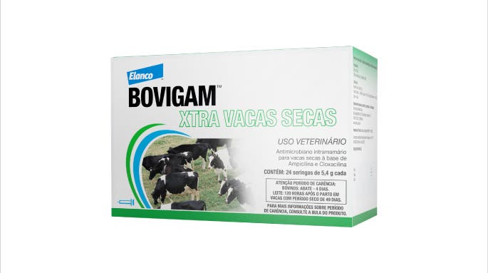 Embalagem Bovigam Xtra Vacas Secas