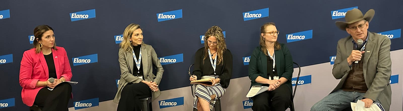 Image of Elanco dairy panel speakers