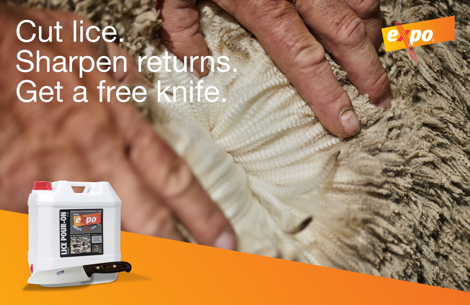 Expo Extinosad™ Chef’s Knife Promotion | Elanco NZ