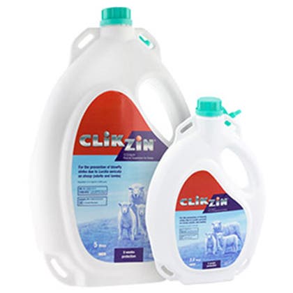 CLiKZiN Pour On Suspension for prevention of blowfly strike in sheep
