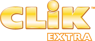 CLiK™ Extra Spray-On logo 