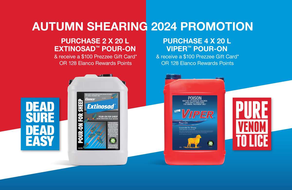 Current Elanco Farm Product Promotions