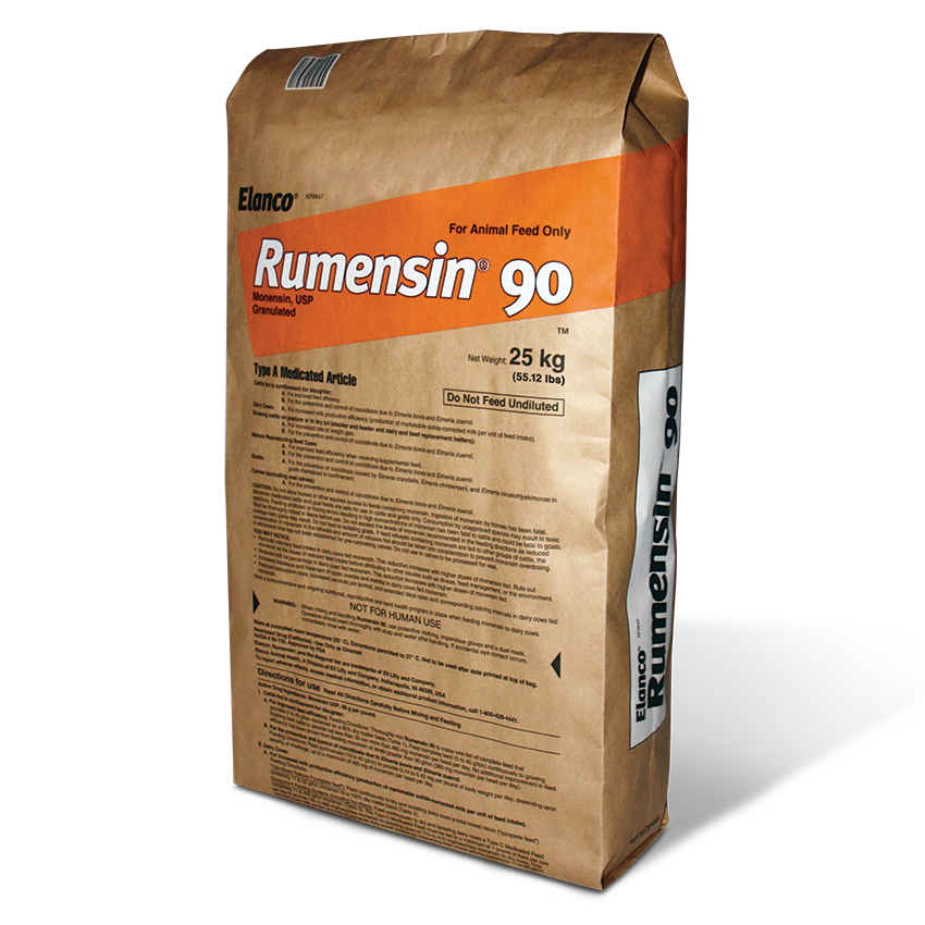 Rumensin 90 bag