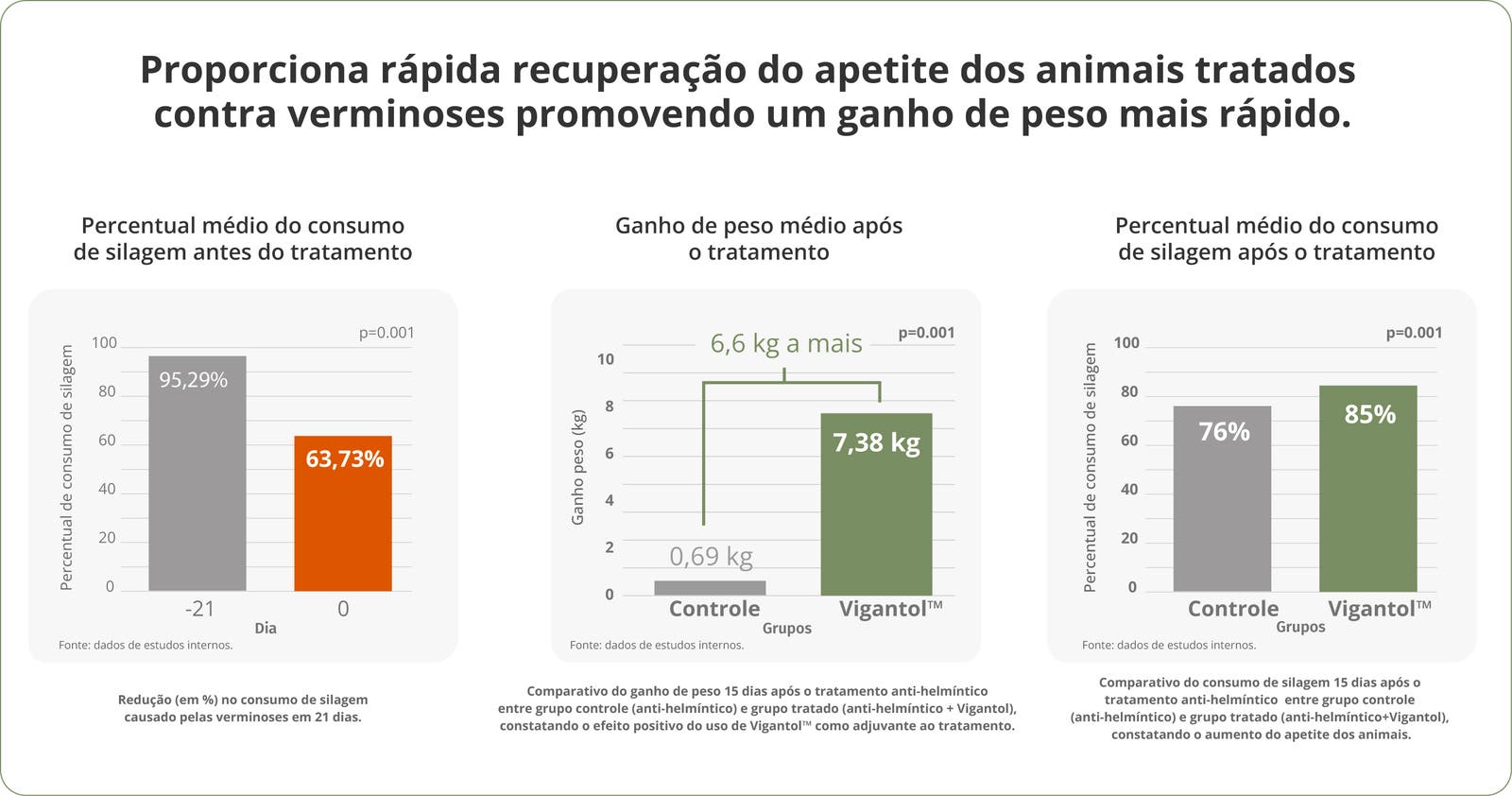Recuperação do apetite com Vigantol