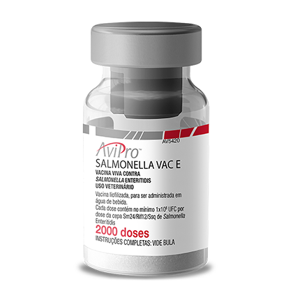 Embalagem da Salmonella VAC E