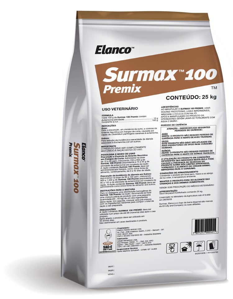 Embalagem Surmax 100