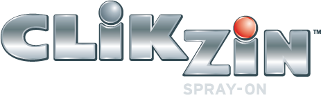 CLiKZiN™ Spray-On logo 