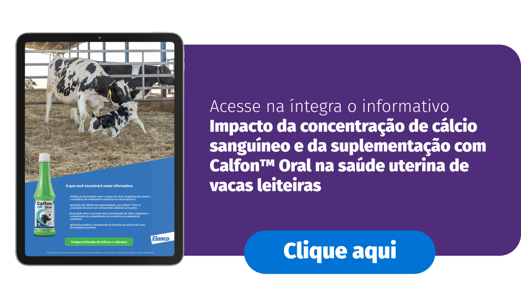 Impacto da concentração da cálcio sanguíneo e da suplementação com Calfon™ Oral na saúde uterina de vacas leiteiras