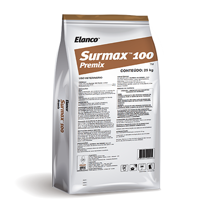 Surmax 100 Premix Embalagem Elanco