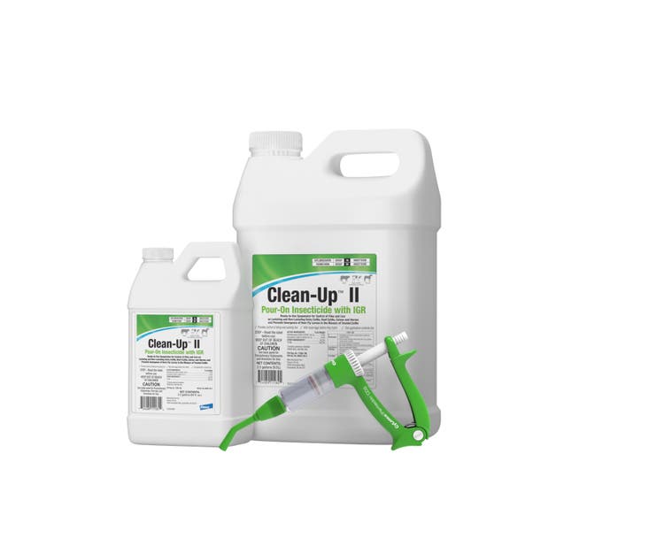 Clean-Up™ II Pour-On Insecticide with IGR Pack Shot