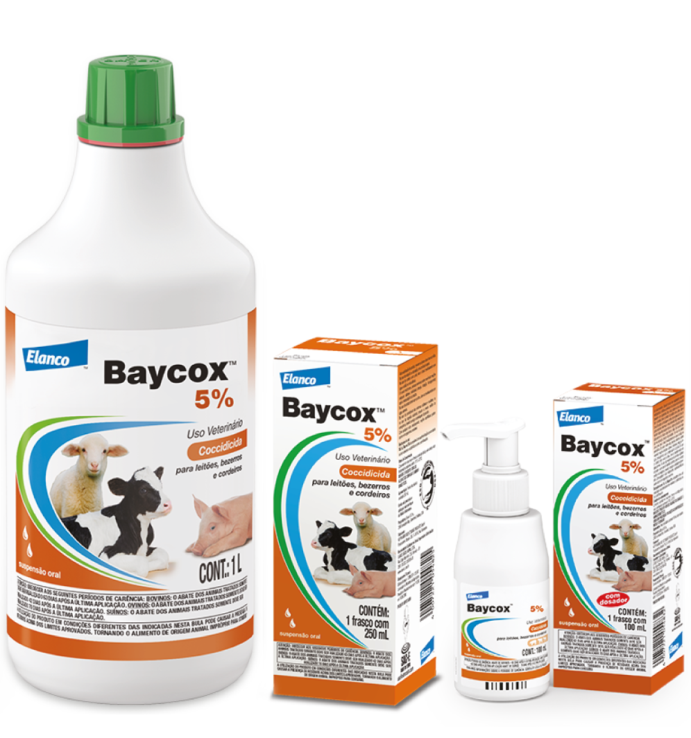 Baycox 5% Embalagem Elanco