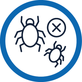 Kills ticks on contact and prevents reinfestation.