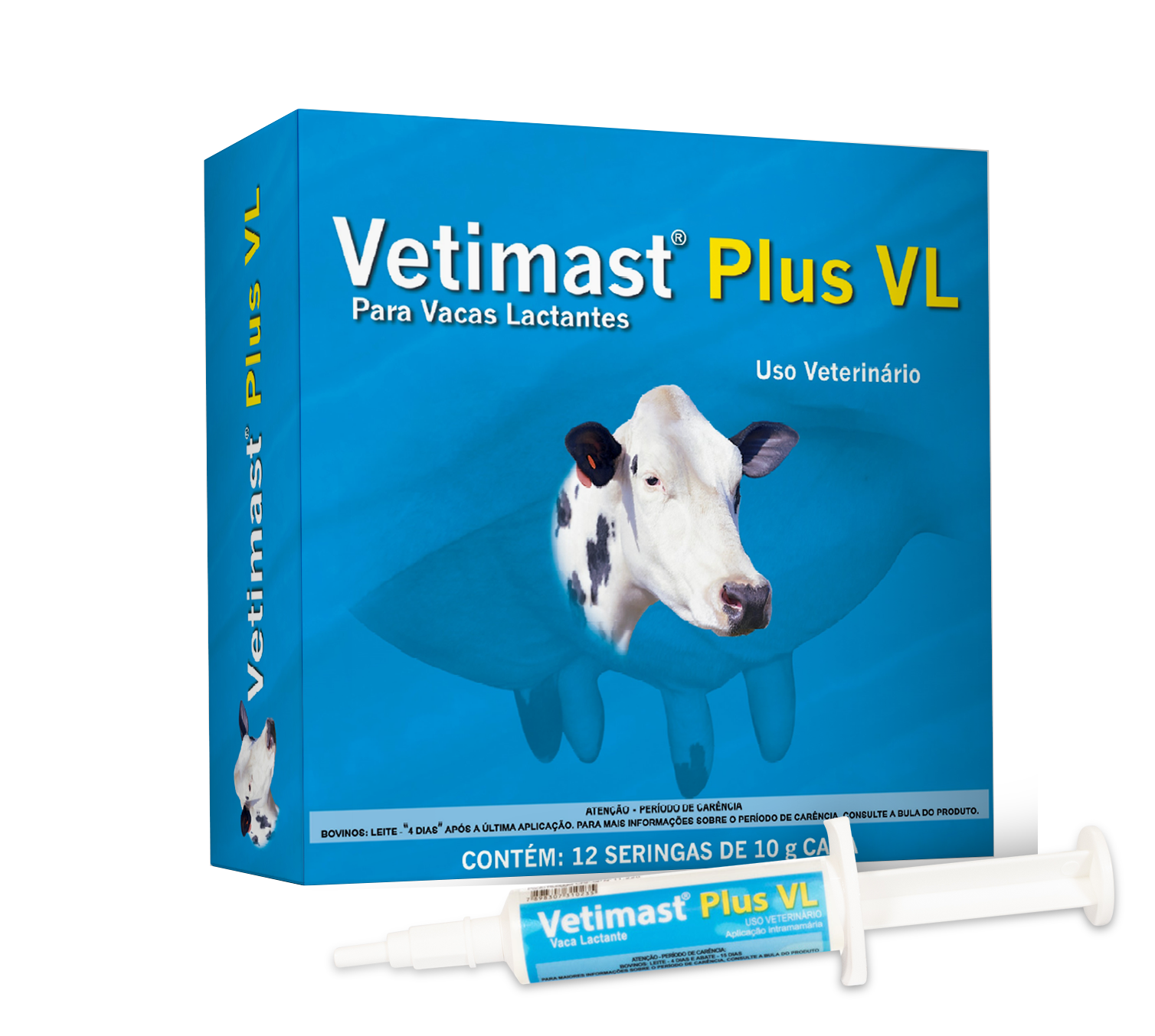Embalagem de Vetimast Plus VL