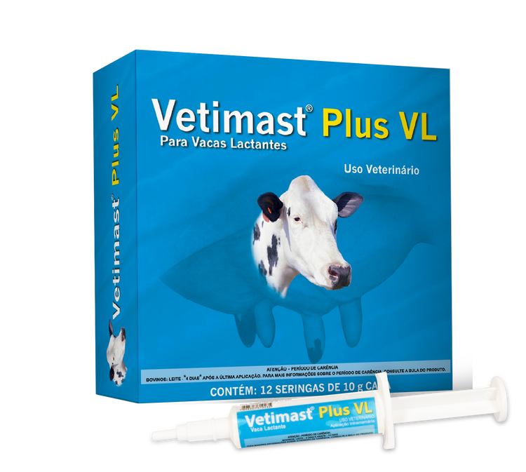 Embalagem de Vetimast Plus VL