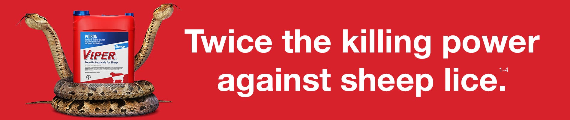 Viper Pour On for Sheep | Elanco Australia