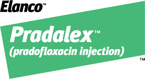 Pradalex (pradofloxacin injection) by Elanco 