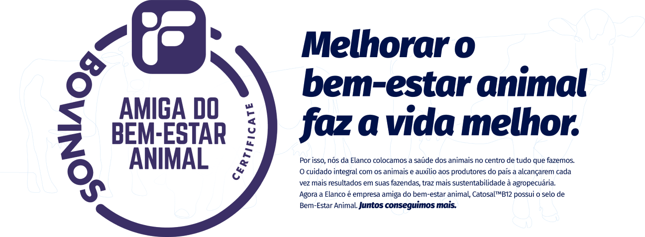 Selo do bem estar animal Elanco
