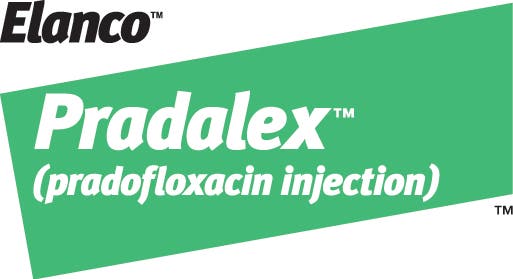 Elanco Pradalex™ (pradofloxacin injection) logo
