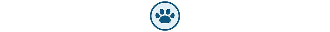 Dog Paw Icon. 