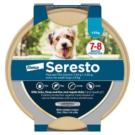 Seresto for small dogs in sustainable pack