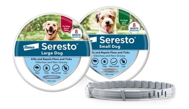 Seresto collar shop dog petco