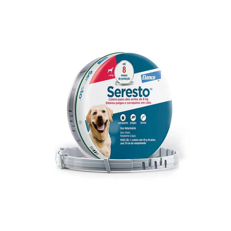 Coleira Seresto para Cachorros