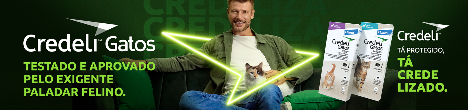 Banner Credelizado Credeli Gatos