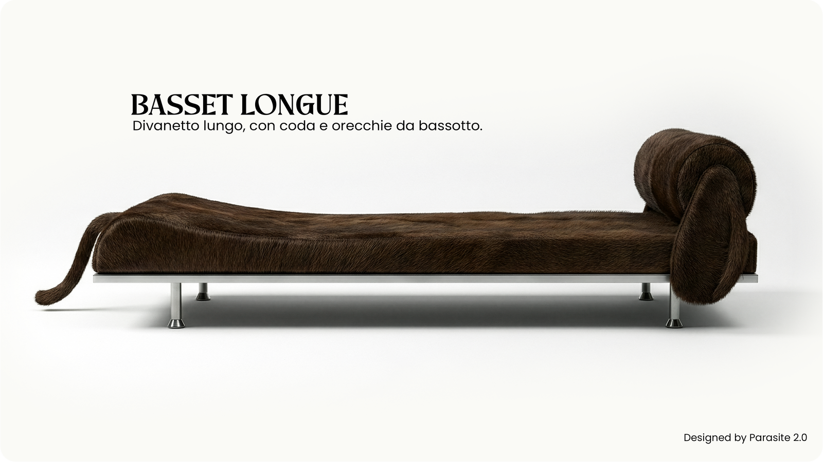 Chaise longue Pet Collection Elanco Basset Longue