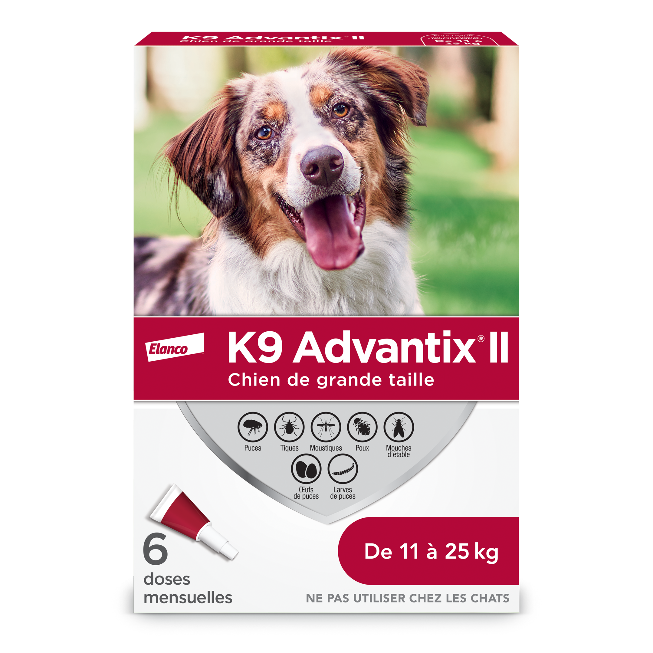 K9 Advantix 11 a 25 Kg