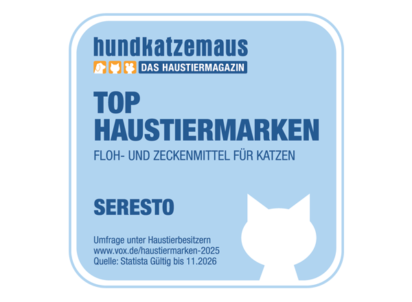 Seresto Floh- und Zeckenhalsband fr Katzen