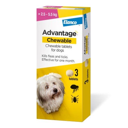 Advantage Chewable tablets for dogs